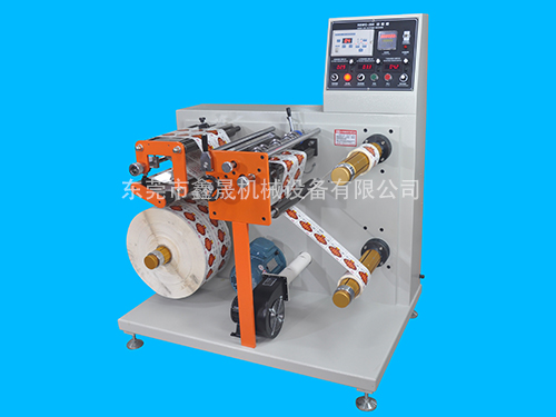 不干胶分条机的送料过程